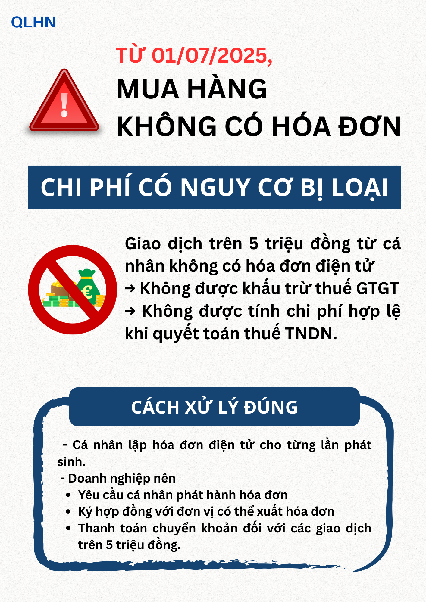 Từ 01/07/2025, mua hàng từ cá nhân không có hóa đơn, doanh nghiệp xử lý như thế nào để không bị loại chi phí?