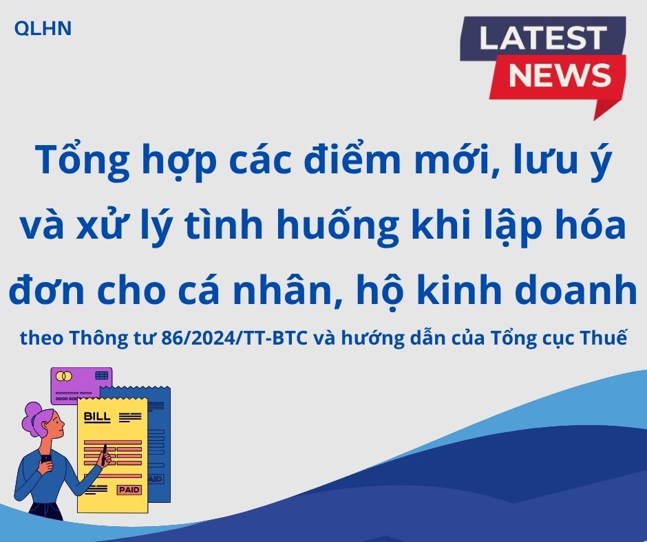 Những vướng mắc khi xuất hóa đơn cho cá nhân từ 01/07/2025 - Doanh nghiệp cần lưu ý!